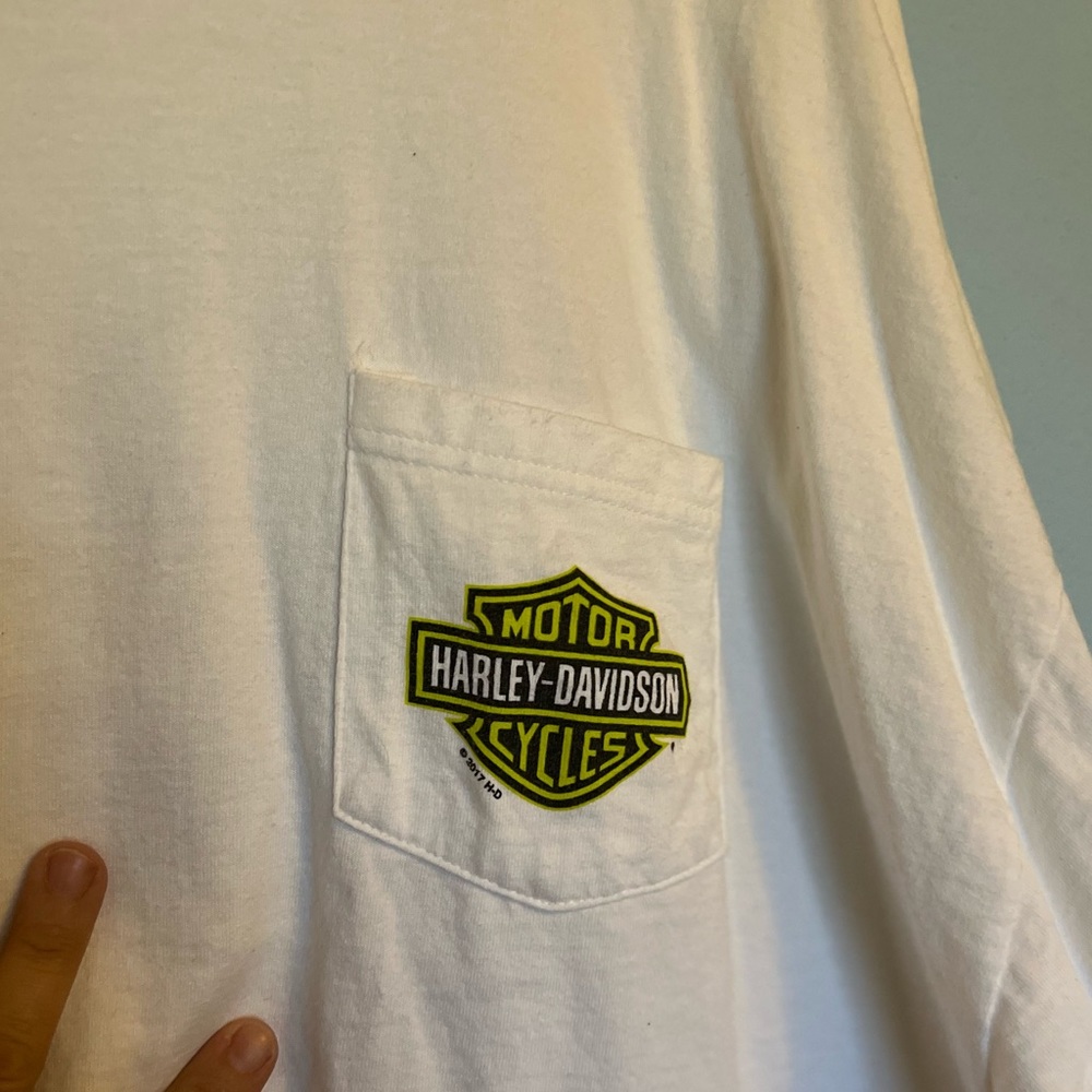 Harley Davidson longsleeve white 3xl ducks
